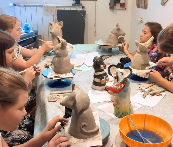 Kézműves gyermektanfolyamok Gödöllőn, az Erdei Kézműhelyben (8 éves kortól)